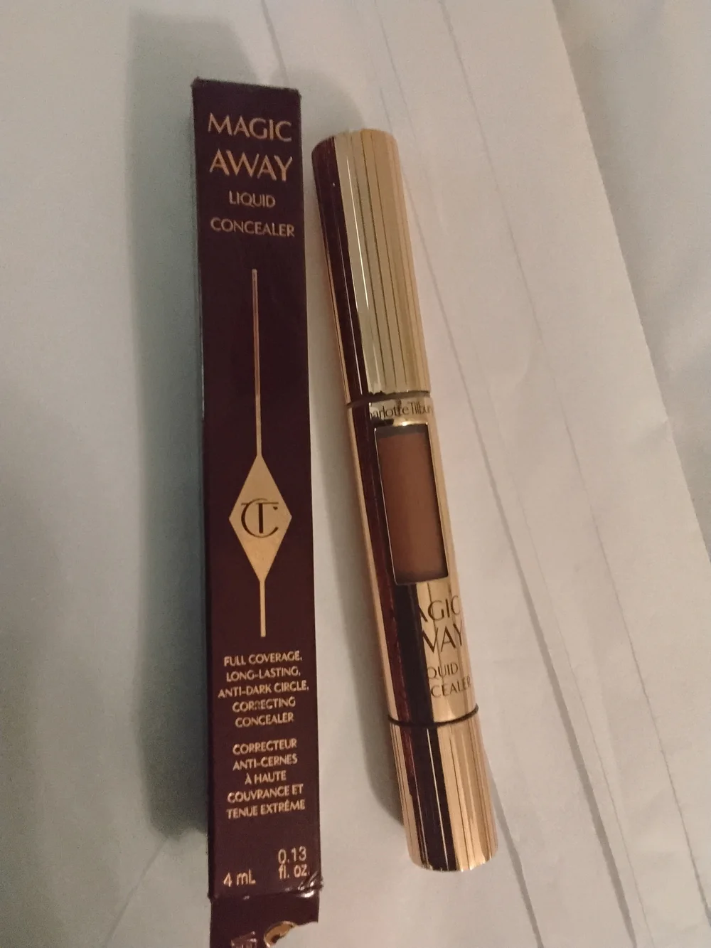 Charlotte Tilbury Magic Away Liquid Concealer in Warm Beige